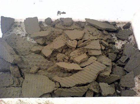 turned into soil product